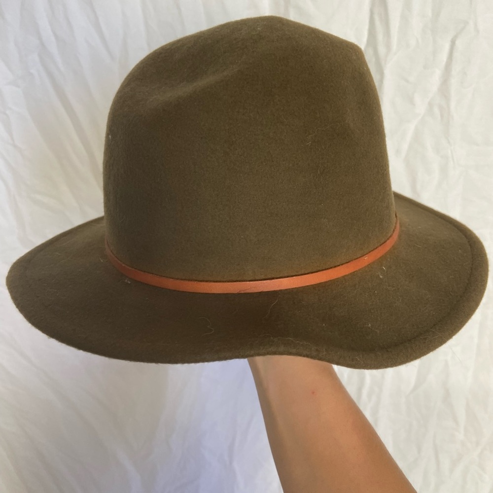 Yellow 108 Harvest wool hat size Large